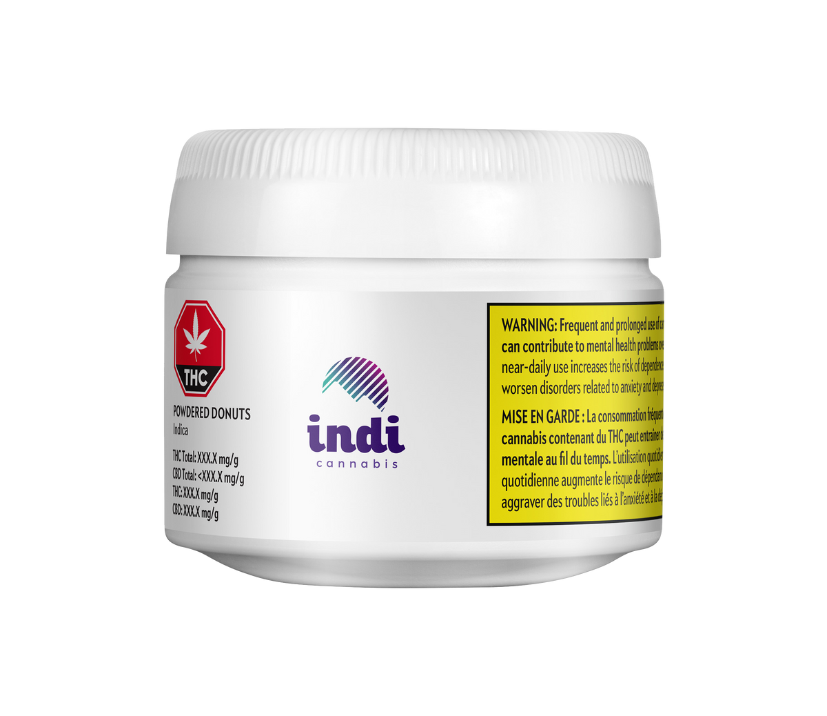 INDI POWDERED DONUTS (H) DRIED - 3.5G