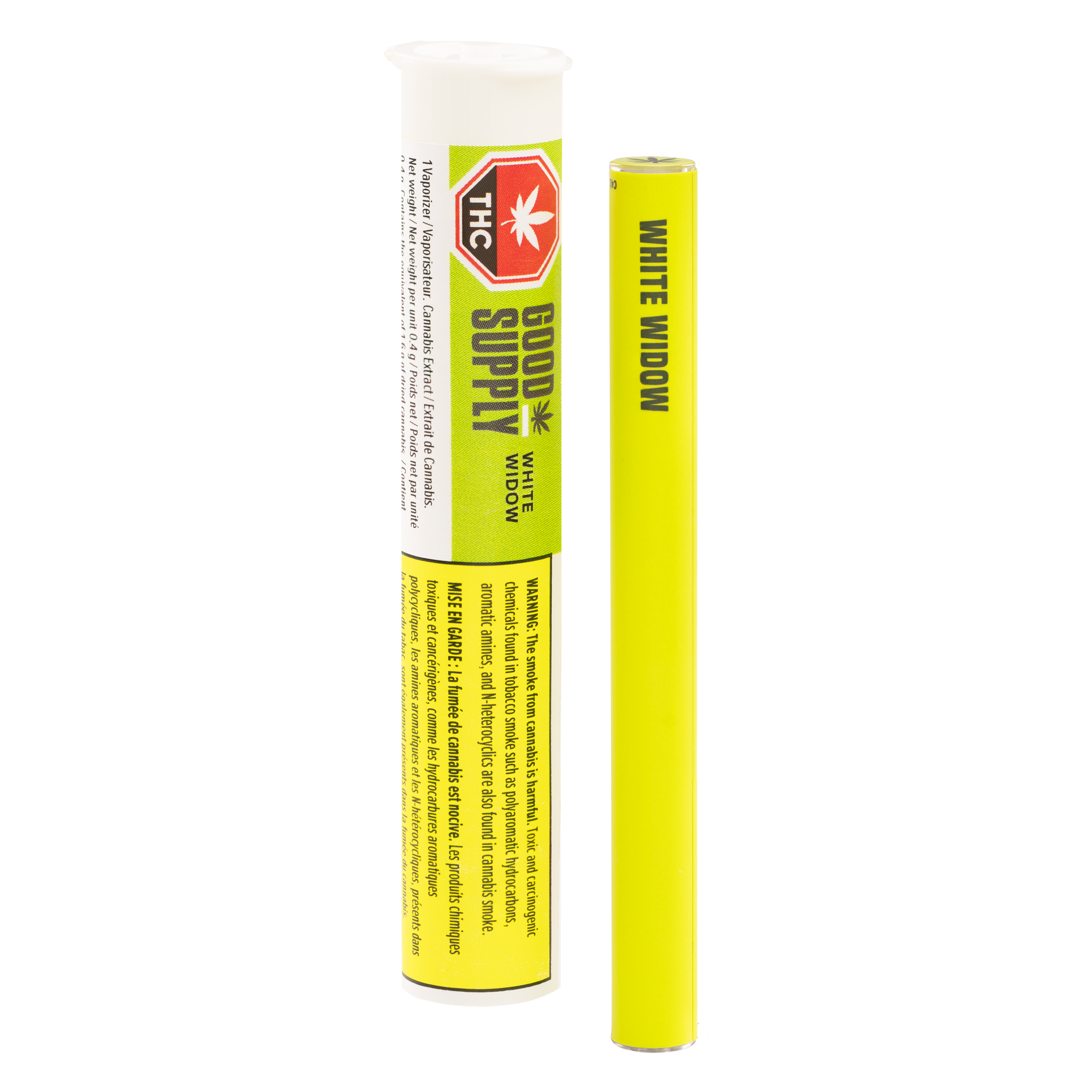 Value Buds - GOOD SUPPLY WHITE WIDOW (H) PEN - 0.4G - Good Supply - -  $18.47 CAD