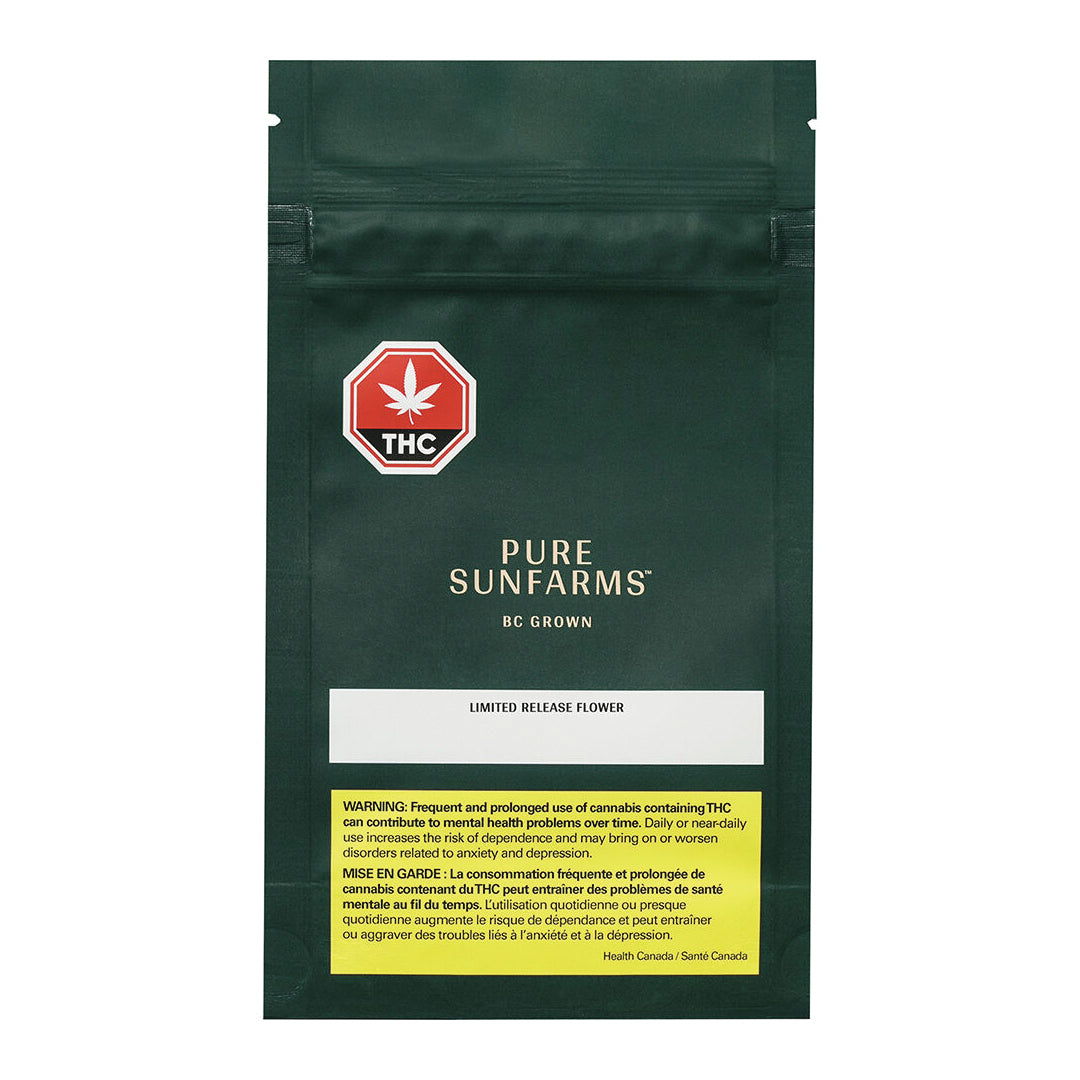 PURE SUNFARMS LIMITED RELEASE FLOWER (IND) DRIED - 3.5G