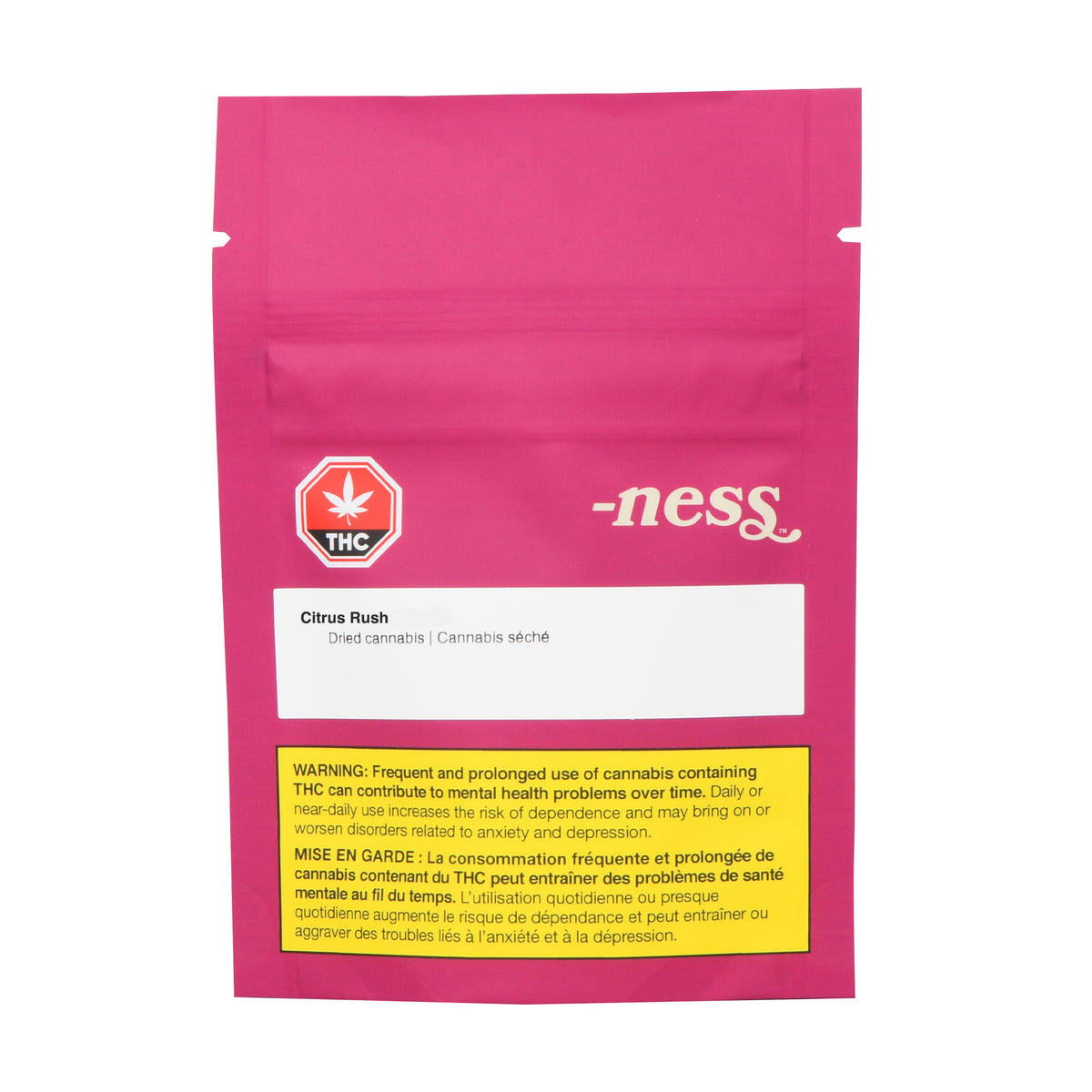 NESS CITRUS RUSH (IND) DRIED - 3.5G