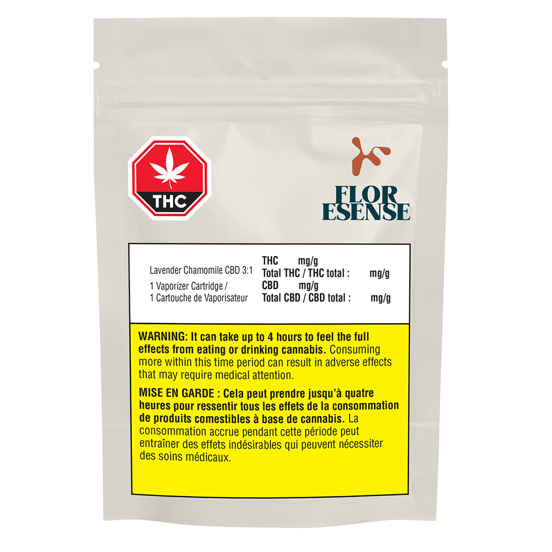 FLORESENSE LAVENDER CHAMOMILE 3:1 CBD (H) 510 - 1G