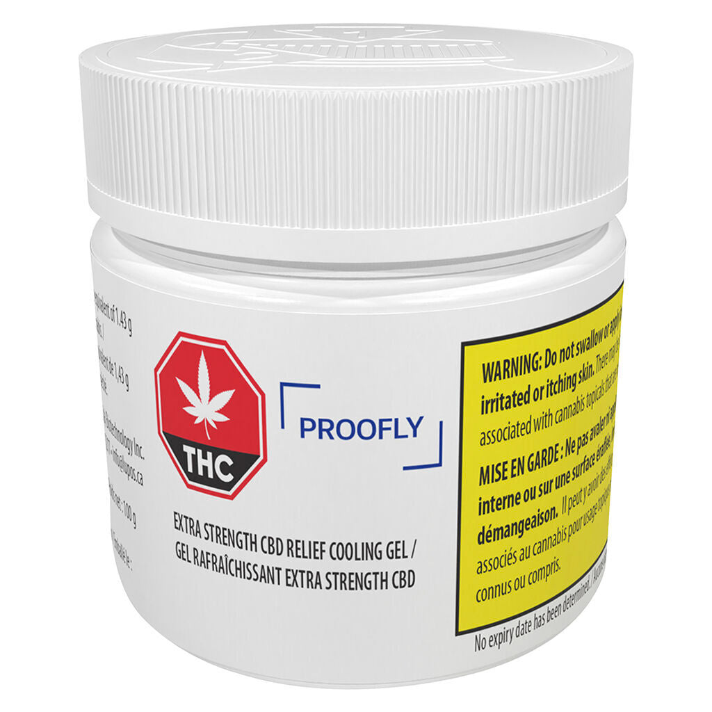 PROOFLY EXTRA RELIEF CBD COOLING (S) GEL - 100G