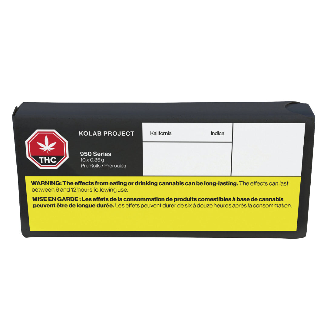 KOLAB PROJECT 950 KALIFORNIA (IND) PRE-ROLL - 0.35G X 10