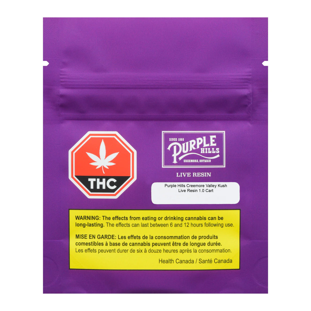 PURPLE HILLS CREEMORE VALLEY KUSH (IND) 510 - 1G