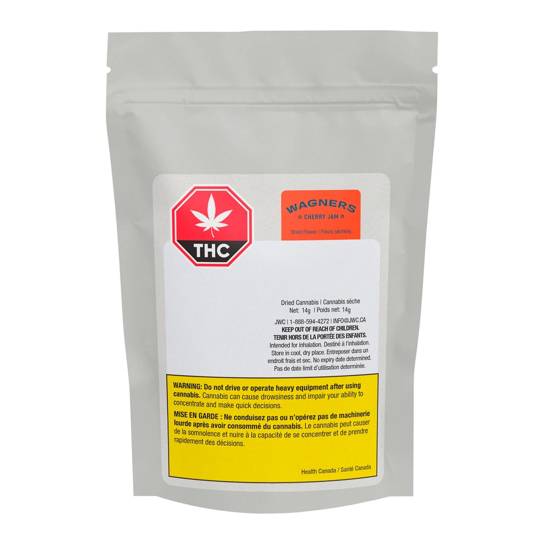 WAGNERS CHERRY JAM (H) DRIED - 14G