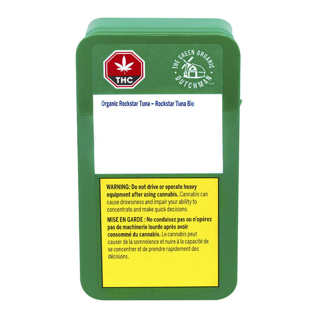 TGOD ORGANIC ROCKSTAR TUNA (IND) PRE-ROLL - 0.5GX3