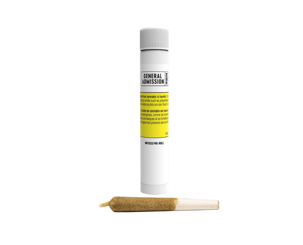 GENERAL ADMISSION BANANA KUSH (IND) INF PRE-ROLL - 1GX1