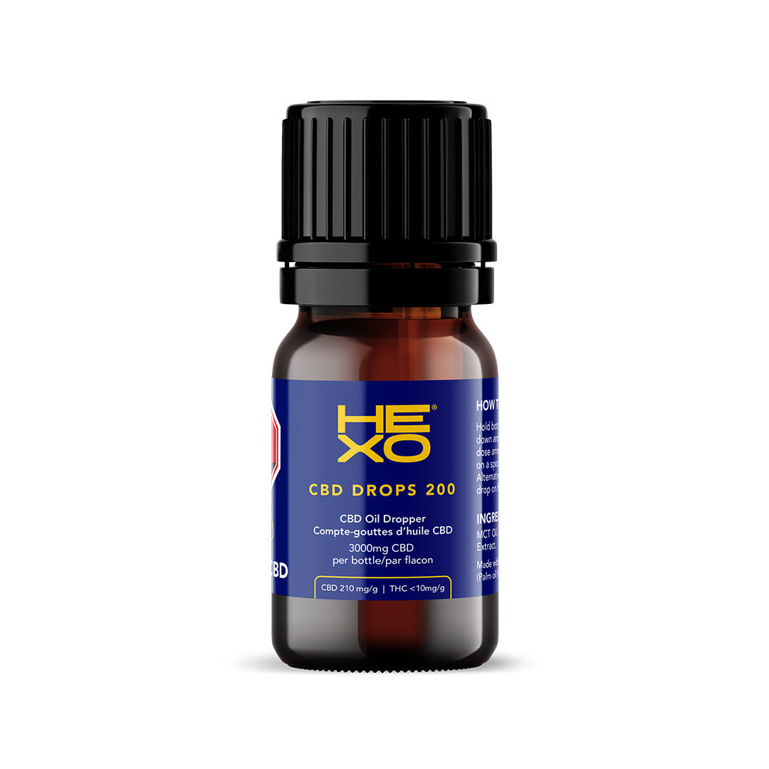 HEXO CBD200 DROPS (H) OIL - 14.25G
