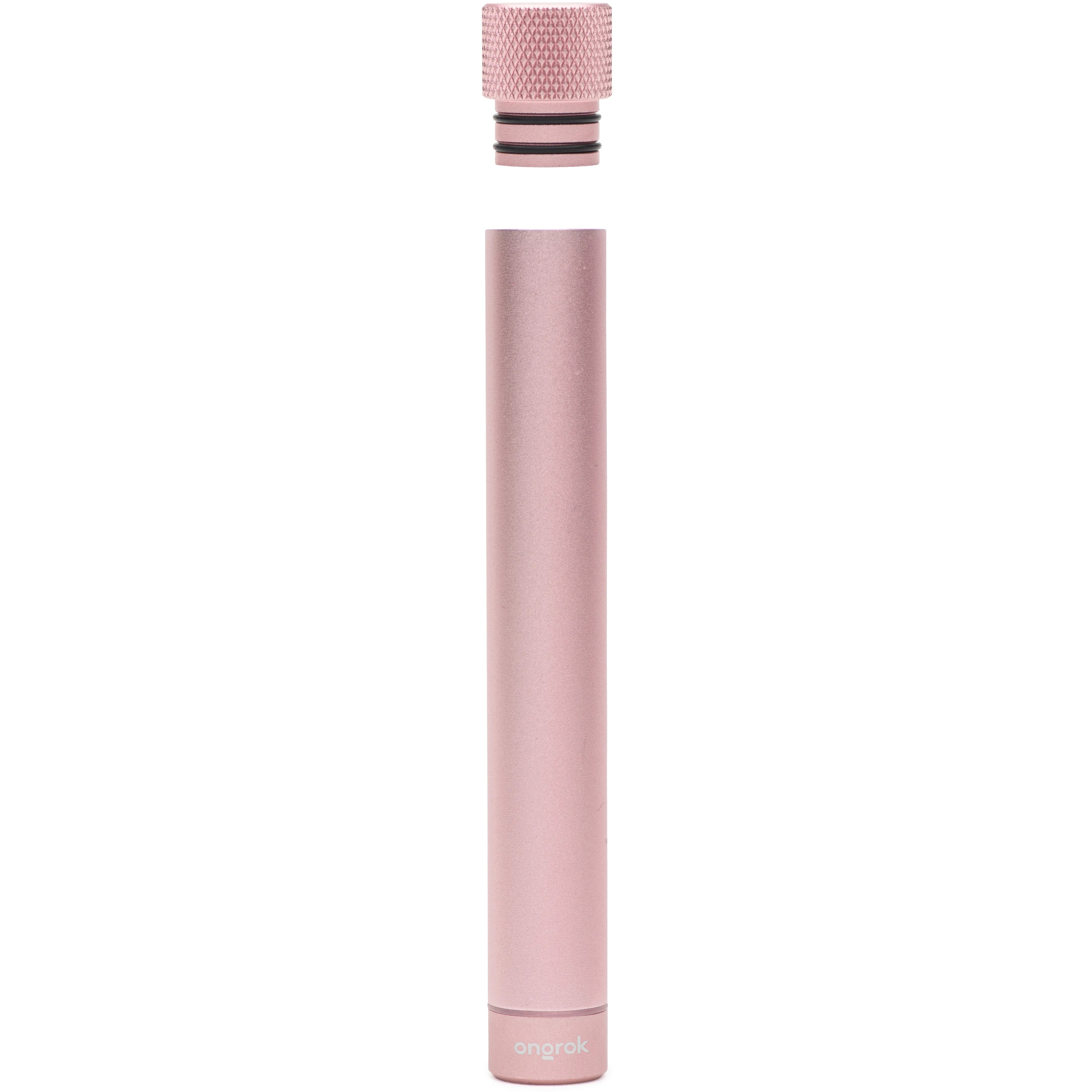 ONGROK SMELL PROOF ALUMINUM STORAGE TUBE - ROSE GOLD