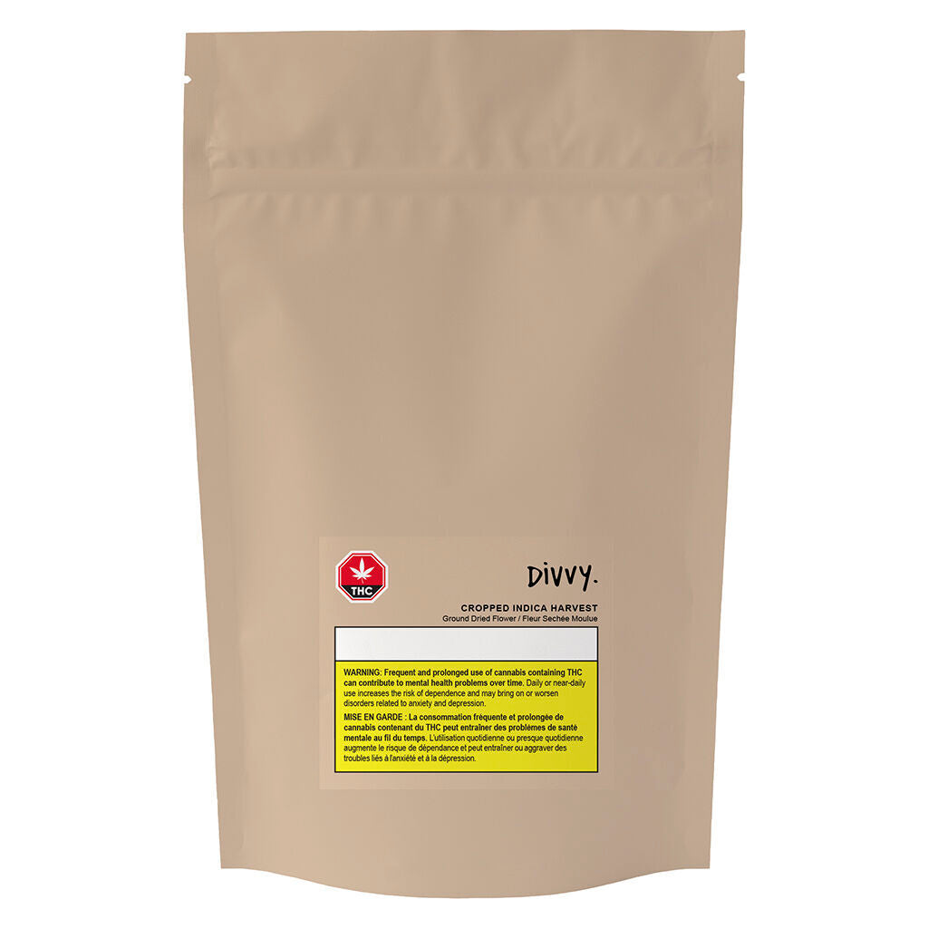 DIVVY CROPPED INDICA HARVEST (IND) MILLED - 14G