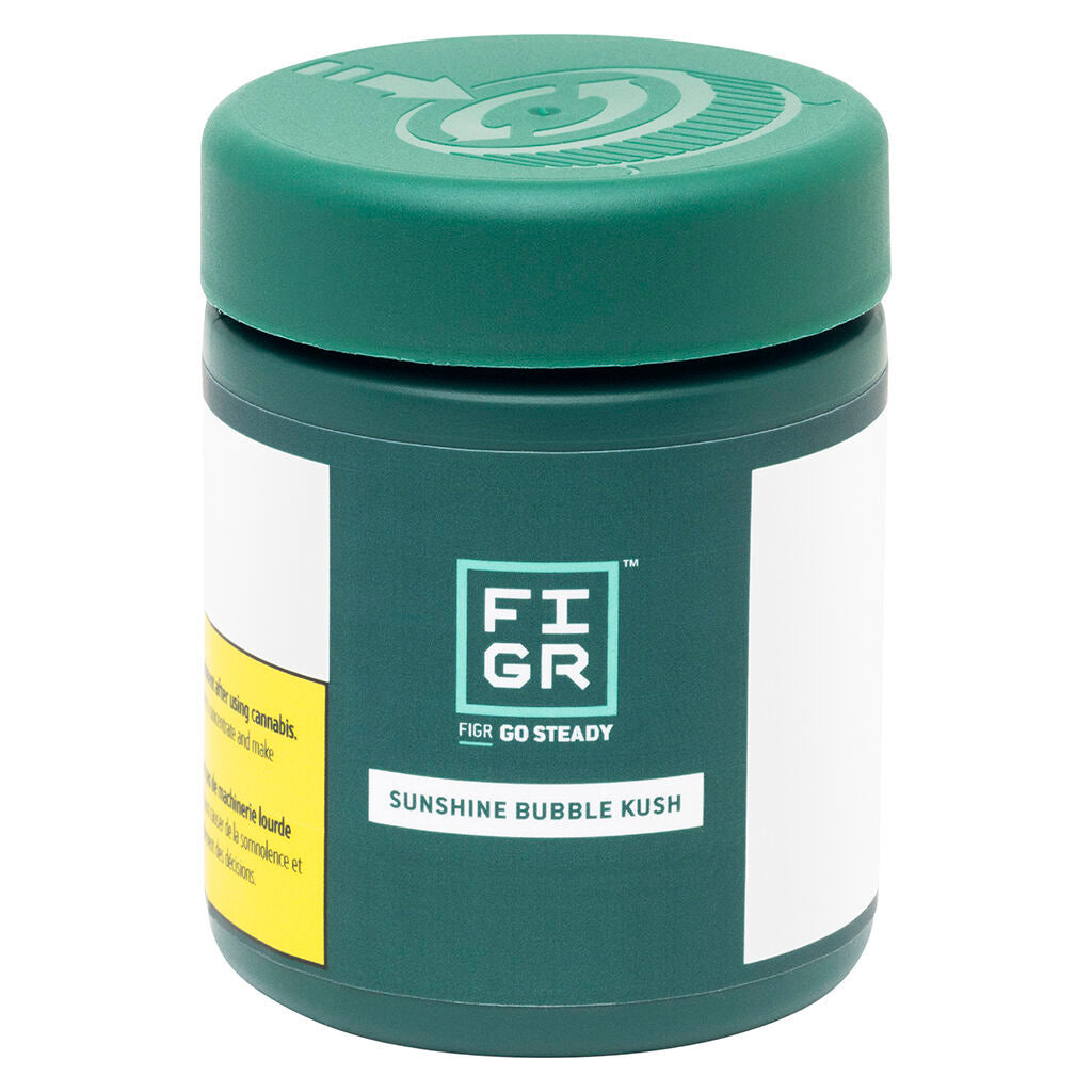 FIGR GO STEADY SUNSHINE BUBBLE KUSH (H) DRIED - 3.5G