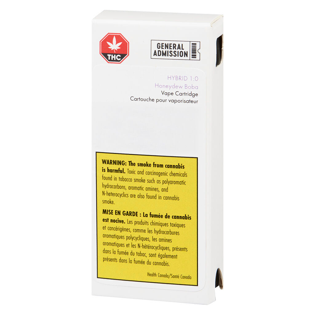 GENERAL ADMISSION HONEYDEW BOBA (S) 510 - 0.95G