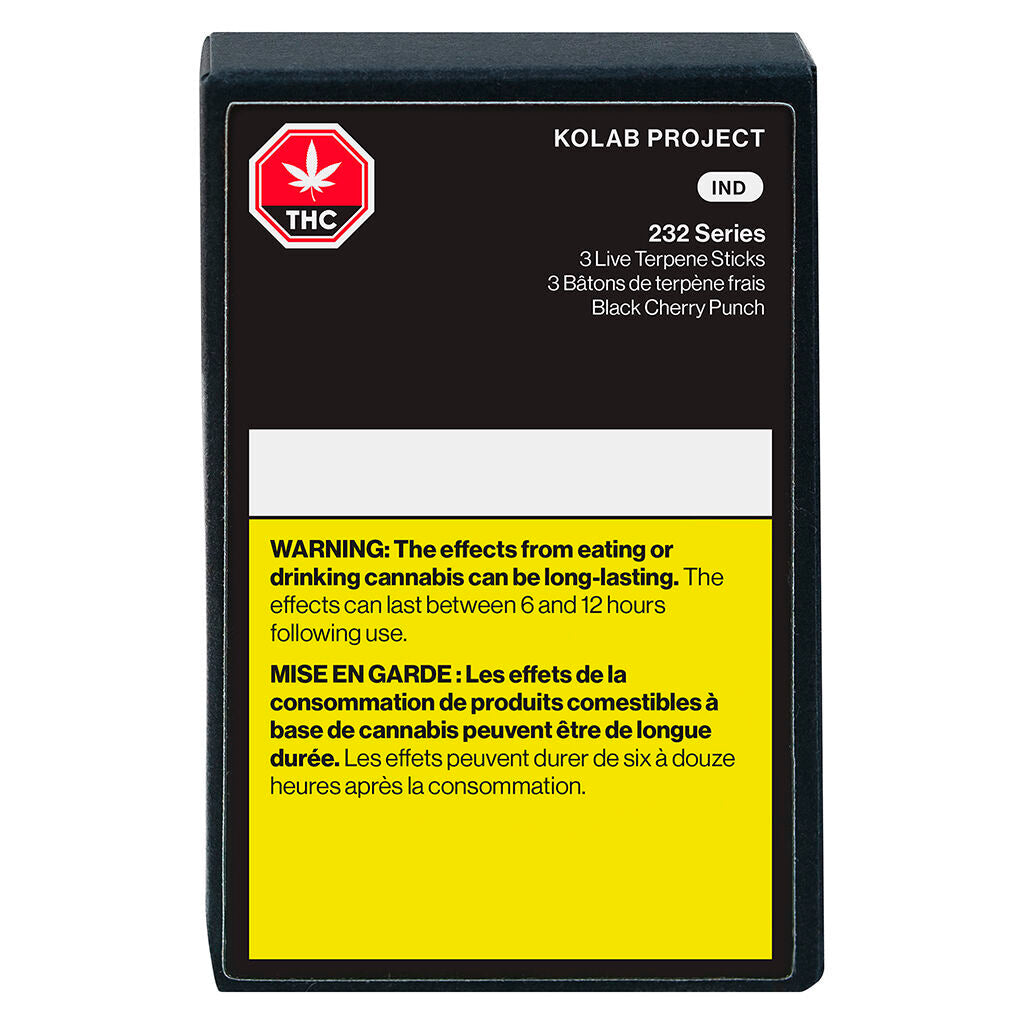 KOLAB PROJECT 232 BCP TERP STICK (IND) INF PRE-ROLL - 0.5GX3