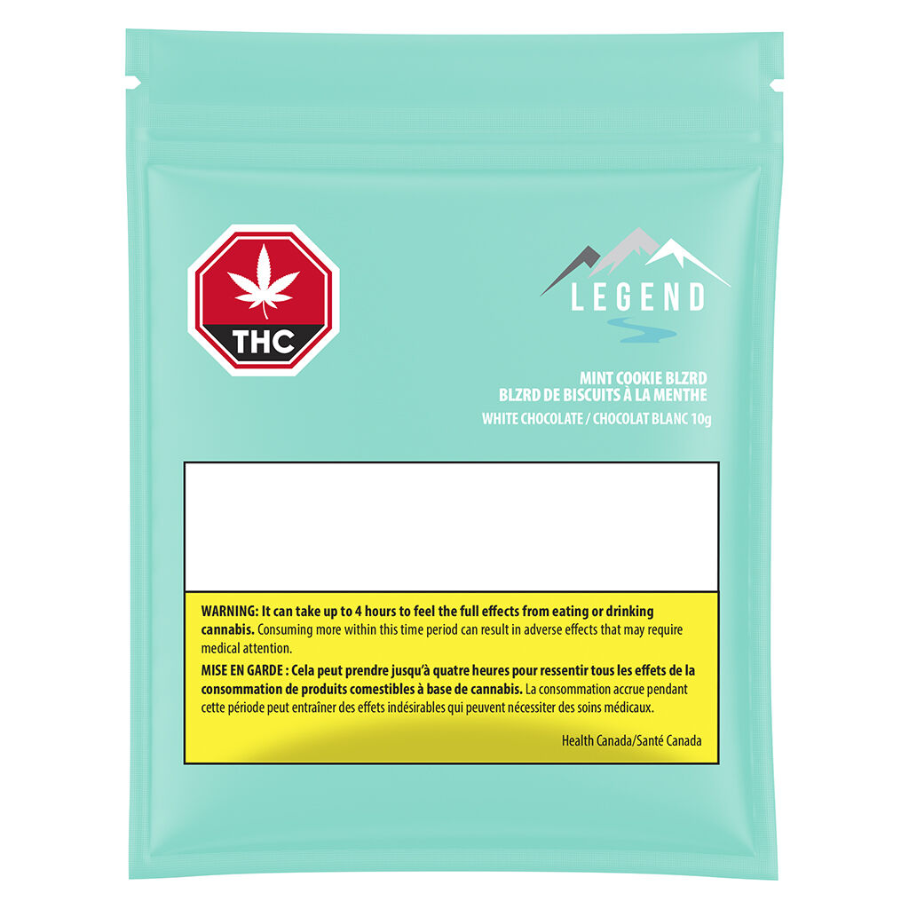 LEGEND MINT COOKIE BLZRD WHITE CHOC (H) CHOC - 10MG THC X 1