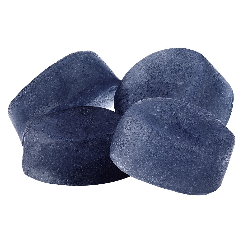 MONJOUR BARE BEDTIME BLUBERRY LEM CBN:CBD:THC (IND) CHEW X 4