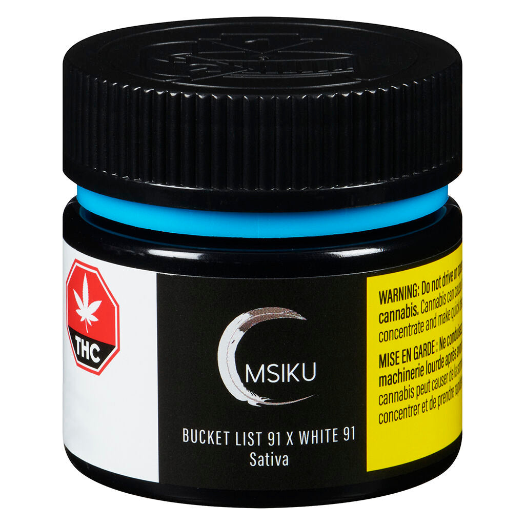 MSIKU BUCKET LIST 91 X WHITE 91 (S) DRIED - 3.5G