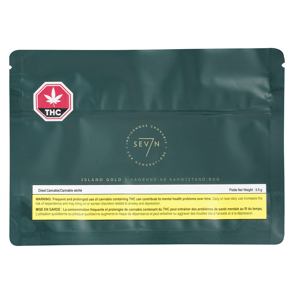 SEV7N ISLAND GOLD KAWEHNOKE KAWISTANORON (H) DRIED - 28G