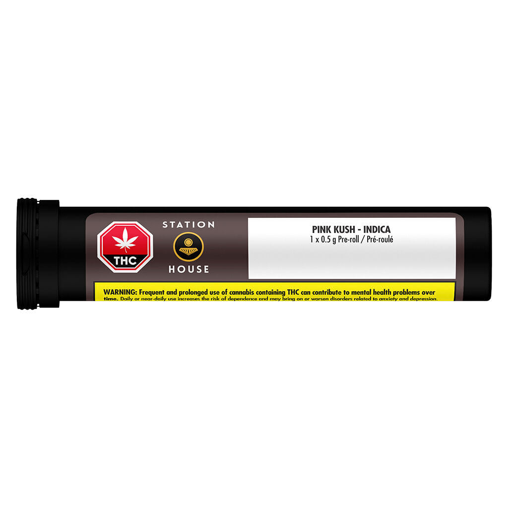 STATION HOUSE PINK KUSH (IND) PRE-ROLL - 0.5GX1