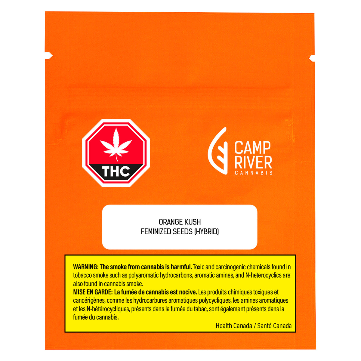 CAMP RIVER ORANGE KUSH (FEM) (H) SEED - 4PK
