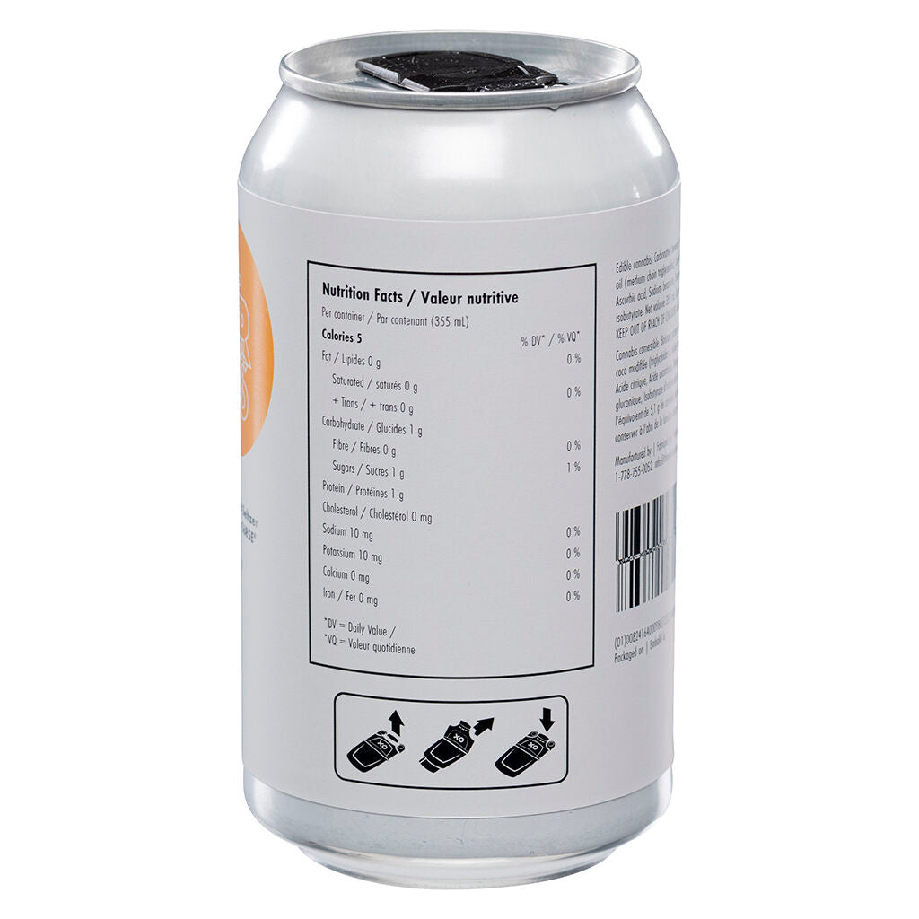 VERSUS MANGO RAPID SELTZER (H) BEV - 10MG THC X 355ML