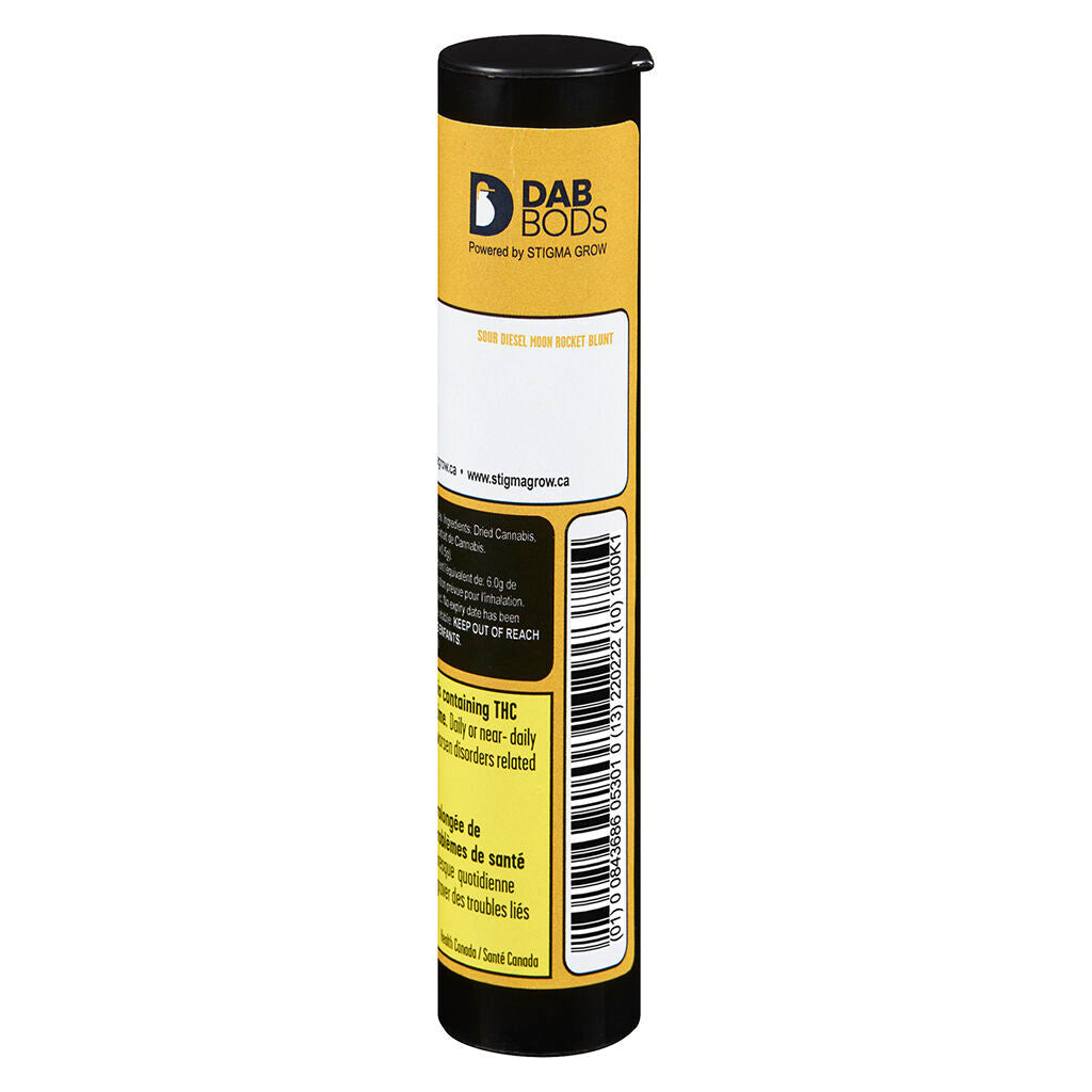 DAB BODS SOUR DIESEL MOON ROCKET (H) INF PRE-ROLL - 2G X 1