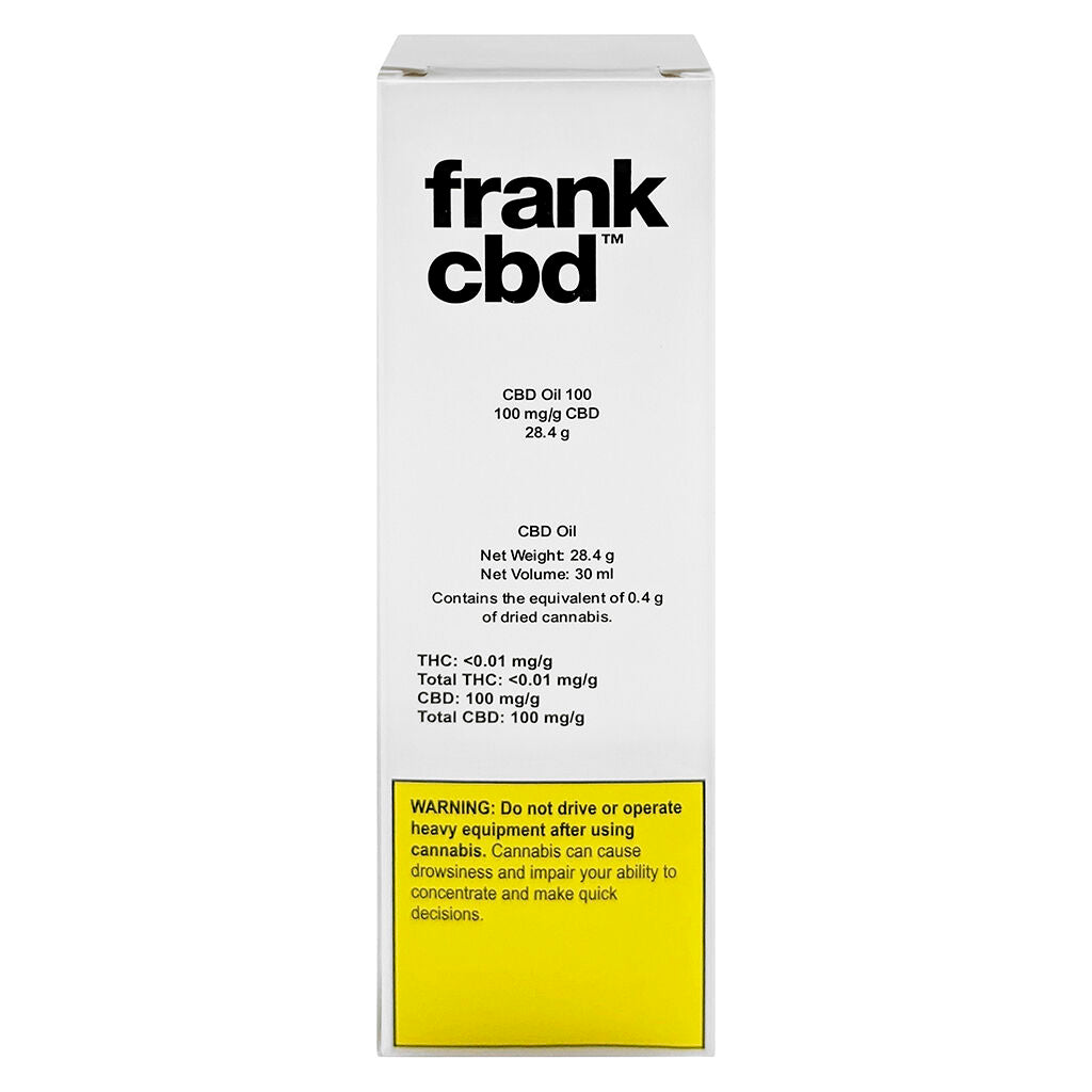 FRANK CBD20 (H) OIL - 30ML