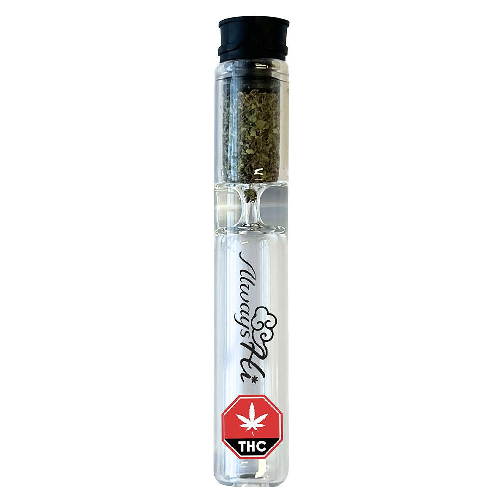 SPIRITLEAF GLASS WATER PIPE - 9"