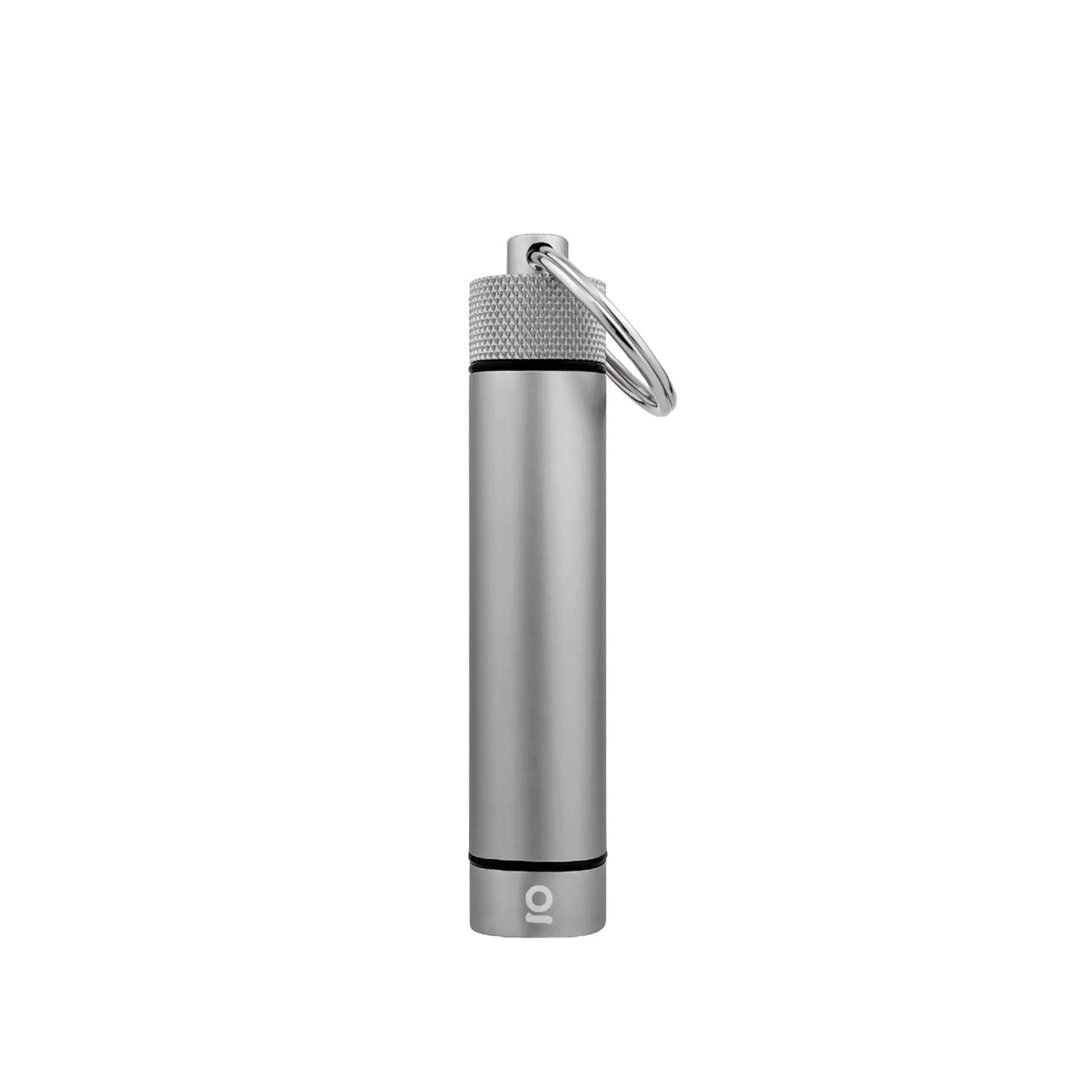 ONGROK ALUMINUM STORAGE KEY CHAIN - GUNMETAL
