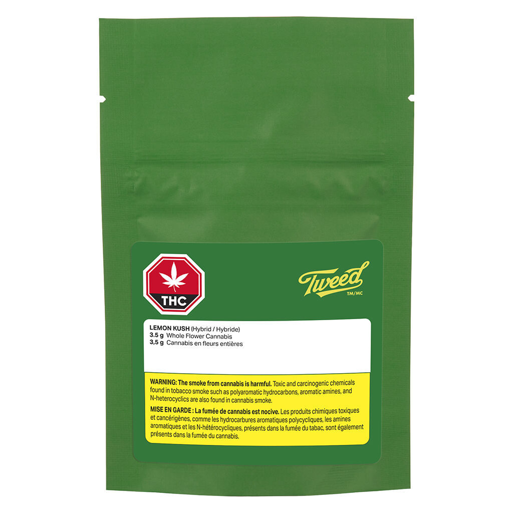 TWEED LEMON KUSH (H) DRIED - 3.5G