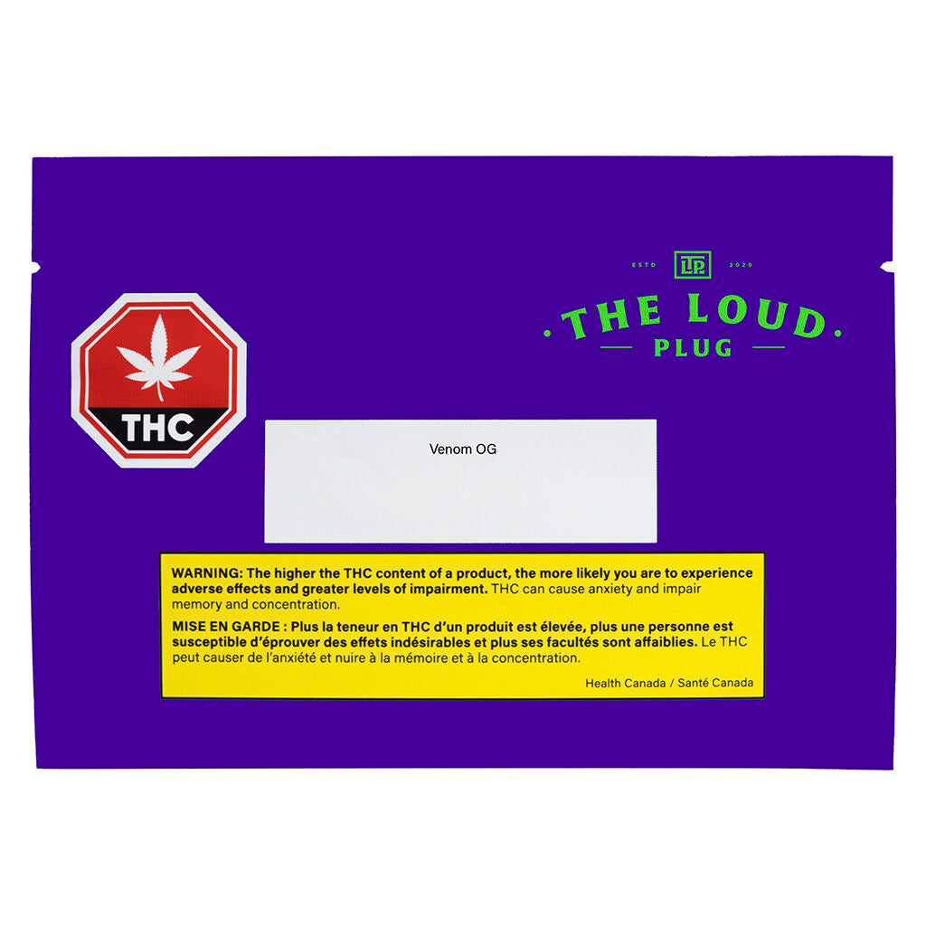THE LOUD PLUG VENOM OG (IND) DRIED - 14G