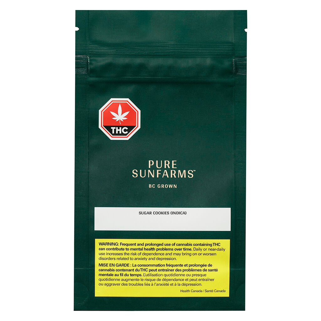 PURE SUNFARMS SUGAR COOKIES (IND) DRIED - 3.5G