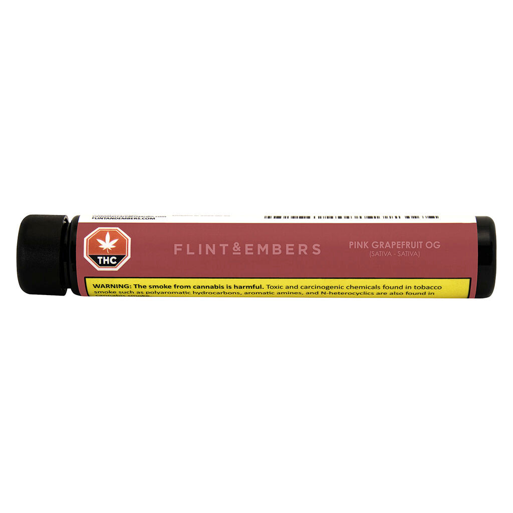 FLINT & EMBERS PINK GRAPEFRUIT OG (S) PRE-ROLL - 1G X 1