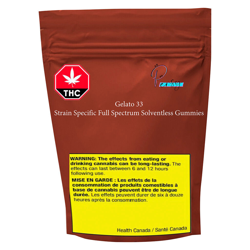 PERSY GELATTO 33 2:1 (H) CHEW - 5MG THC : 2.5MG CBD X 2