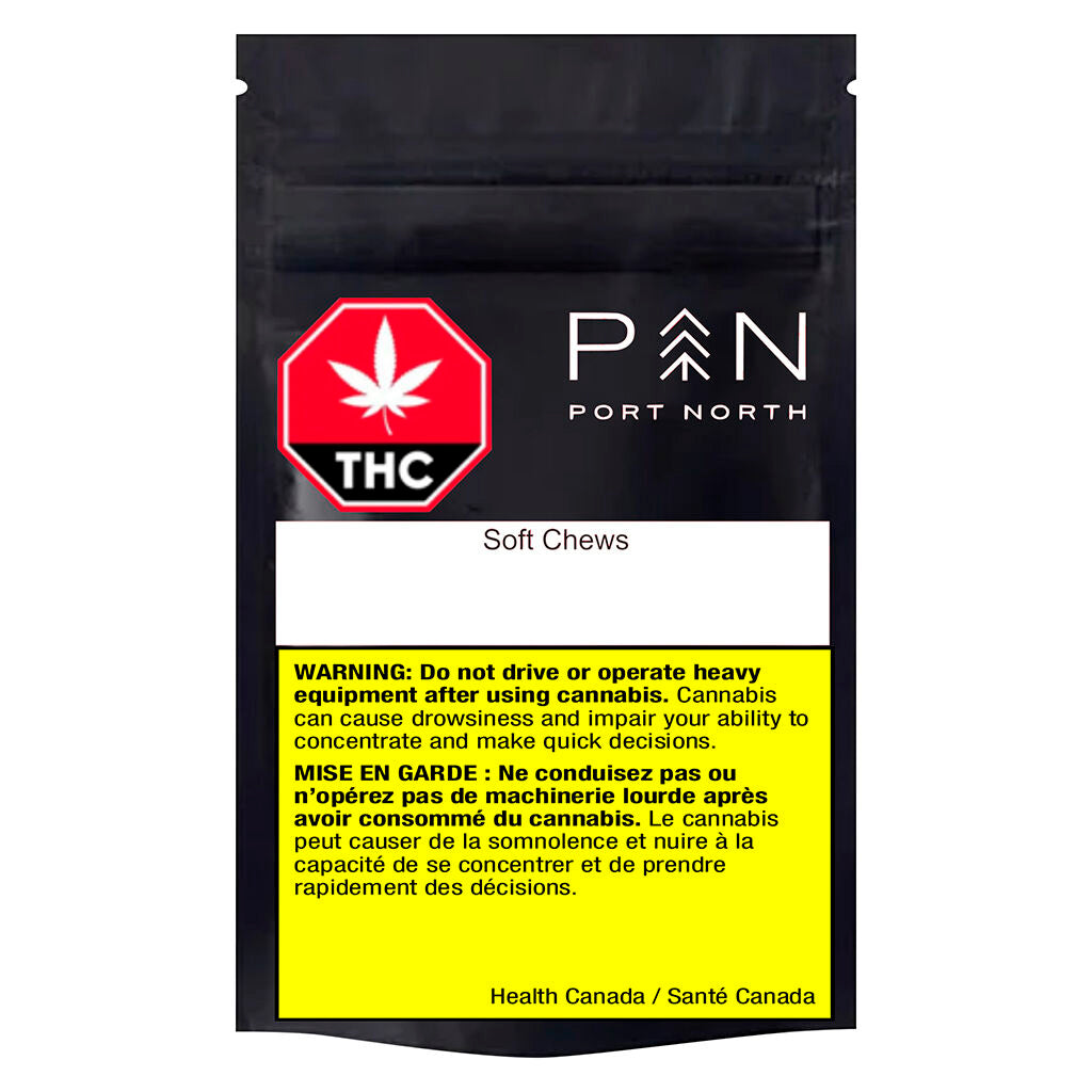 PORT NORTH LEMON Z ROSIN 2:1 (S) CHEW 5MG THC:2.5MG CBD X2