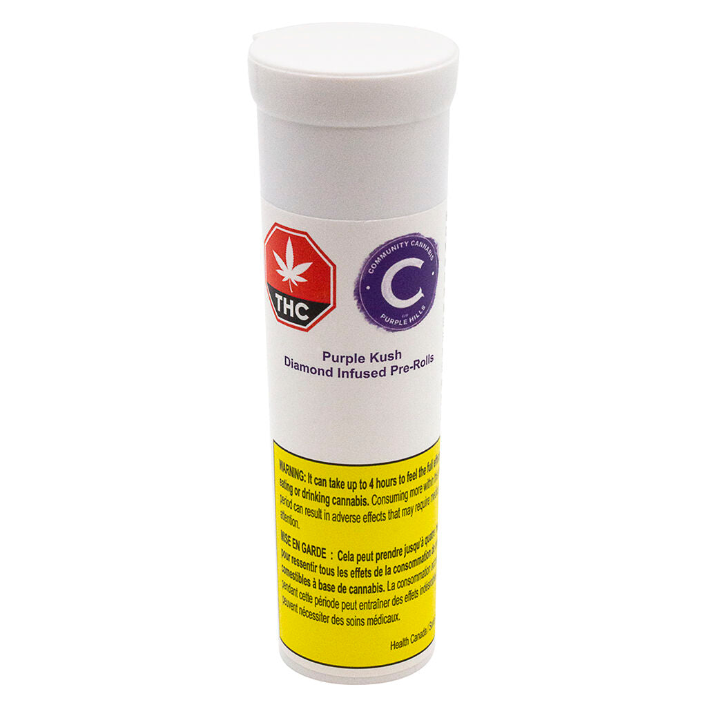 COMMUNITY PURPLE KUSH DIAMOND (IND) INF PRE-ROLL - 0.5G X 6