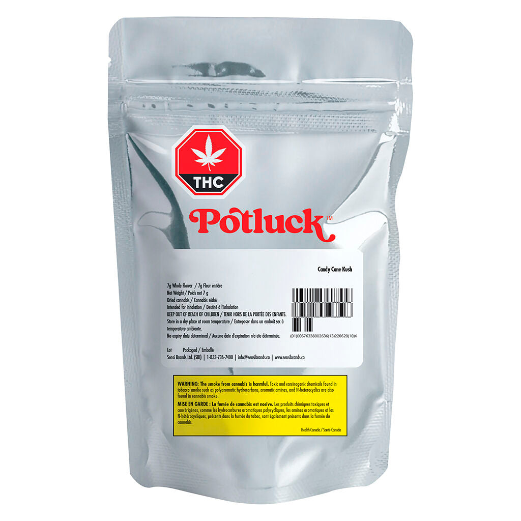 POTLUCK CANDY CANE KUSH (H) DRIED - 7G