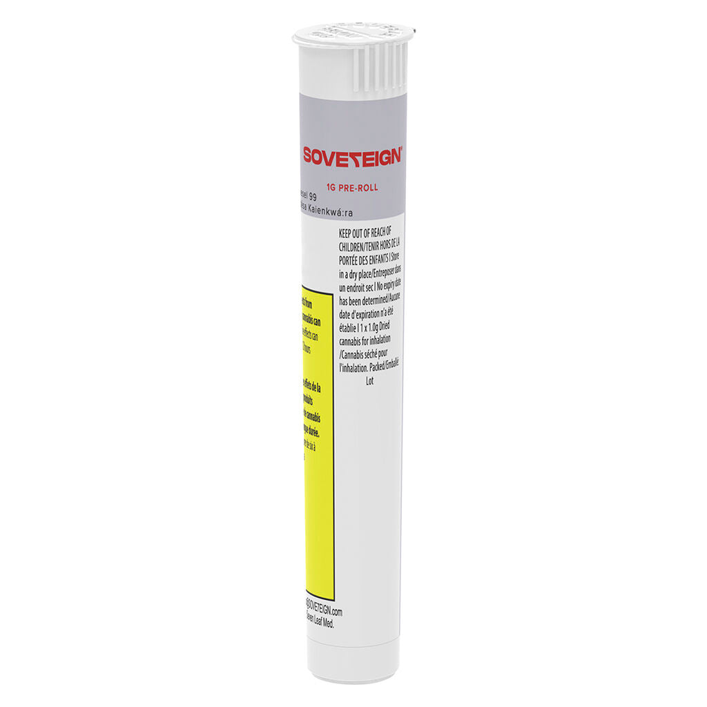 SOVE7EIGN STRAWBERRY DIESEL 99 KAWEHNOKE (S) PRE-ROLL - 1G