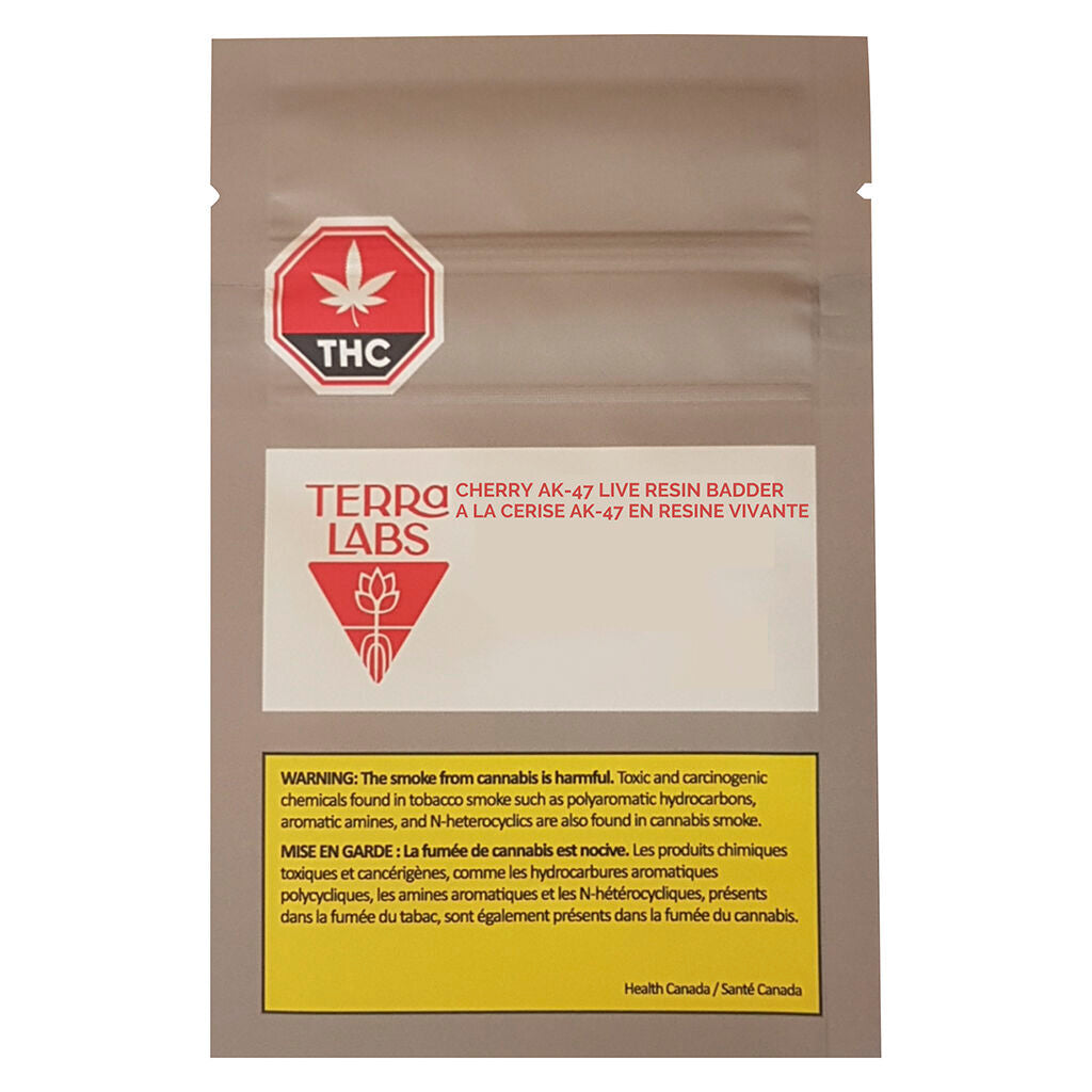TERRA LABS CHERRY AK-47 LIVE RESIN (S) BADDER - 1G