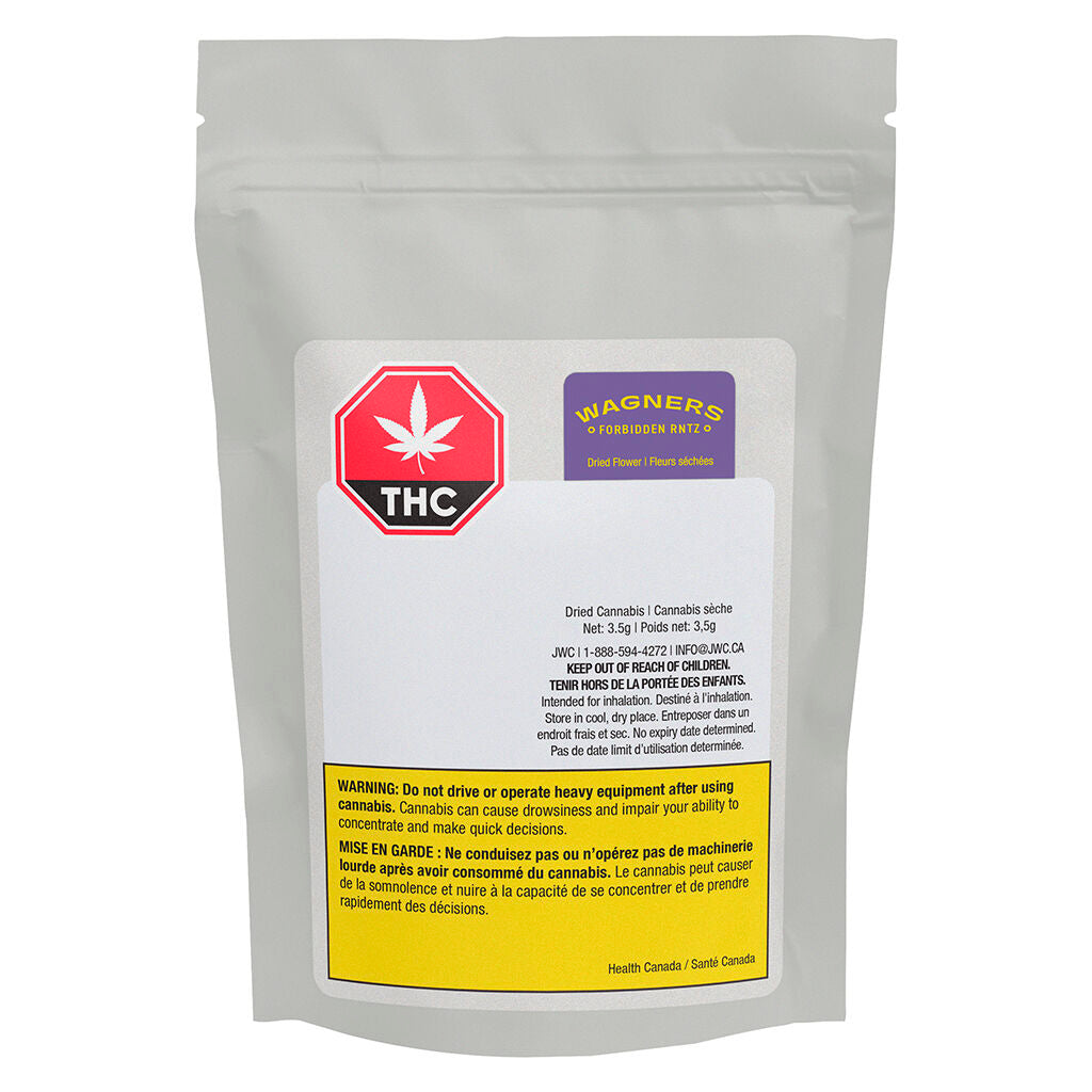 WAGNERS FORBIDDEN RNTZ (IND) DRIED - 3.5G