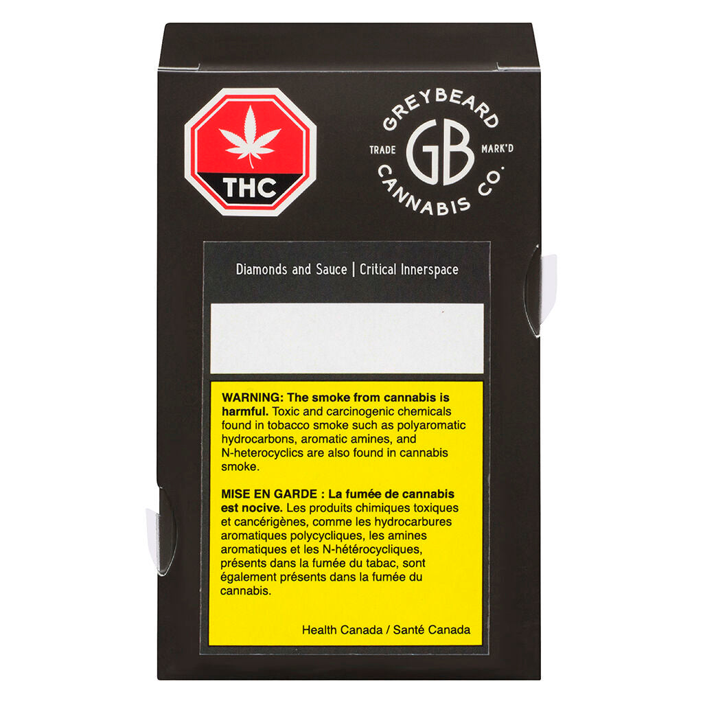 GREYBEARD INNERSPACE DIAMONDS AND SAUCE (IND) RESIN - 1G
