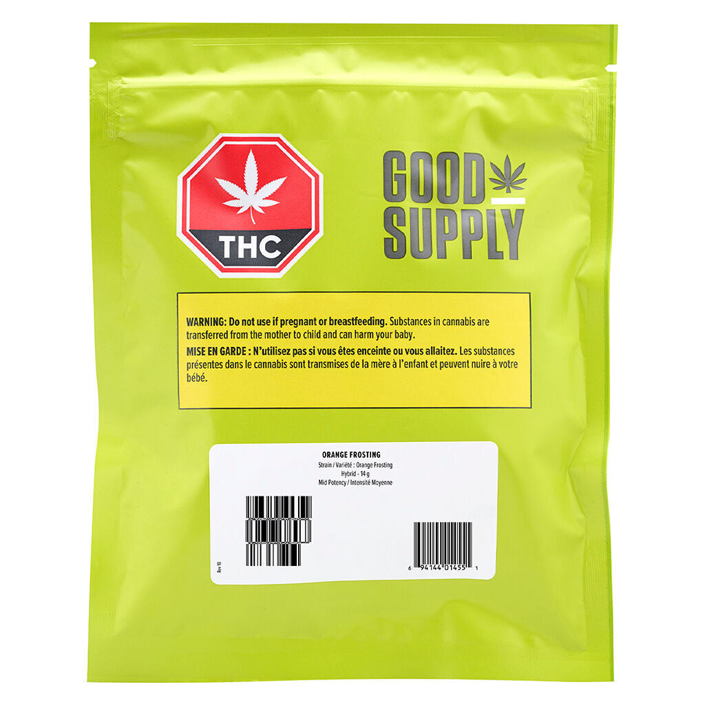GOOD SUPPLY ORANGE FROSTING (H) DRIED - 14G