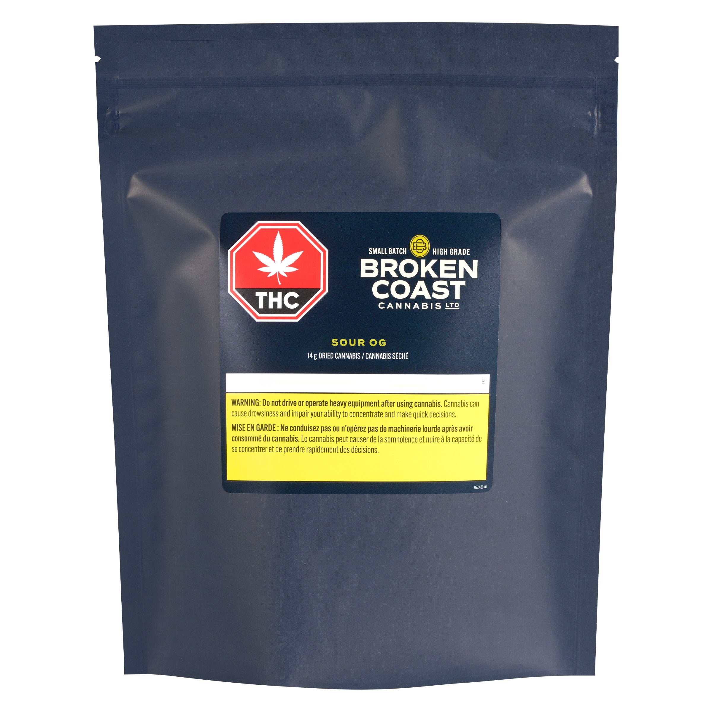 BROKEN COAST SOUR OG (S) DRIED - 14G