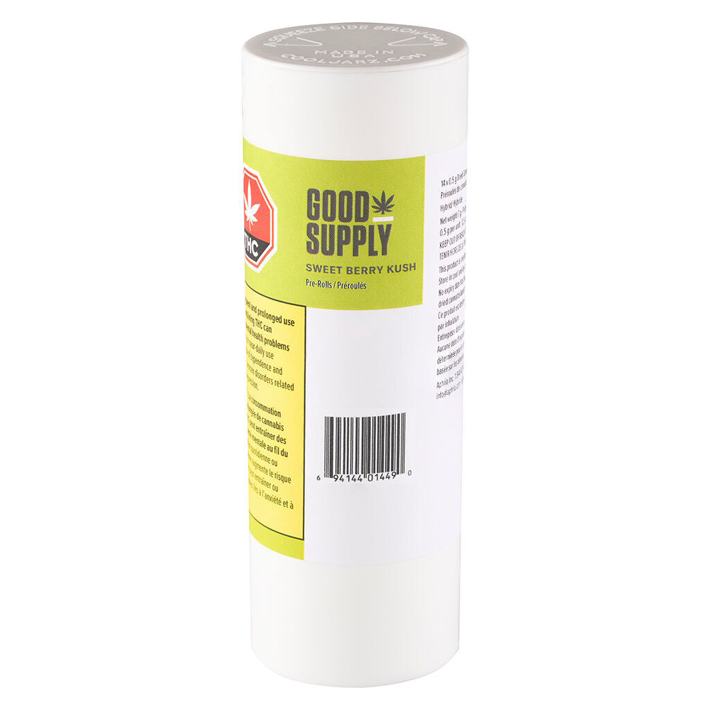 GOOD SUPPLY SWEET BERRY KUSH (IND) PRE-ROLL - 0.5G X 14