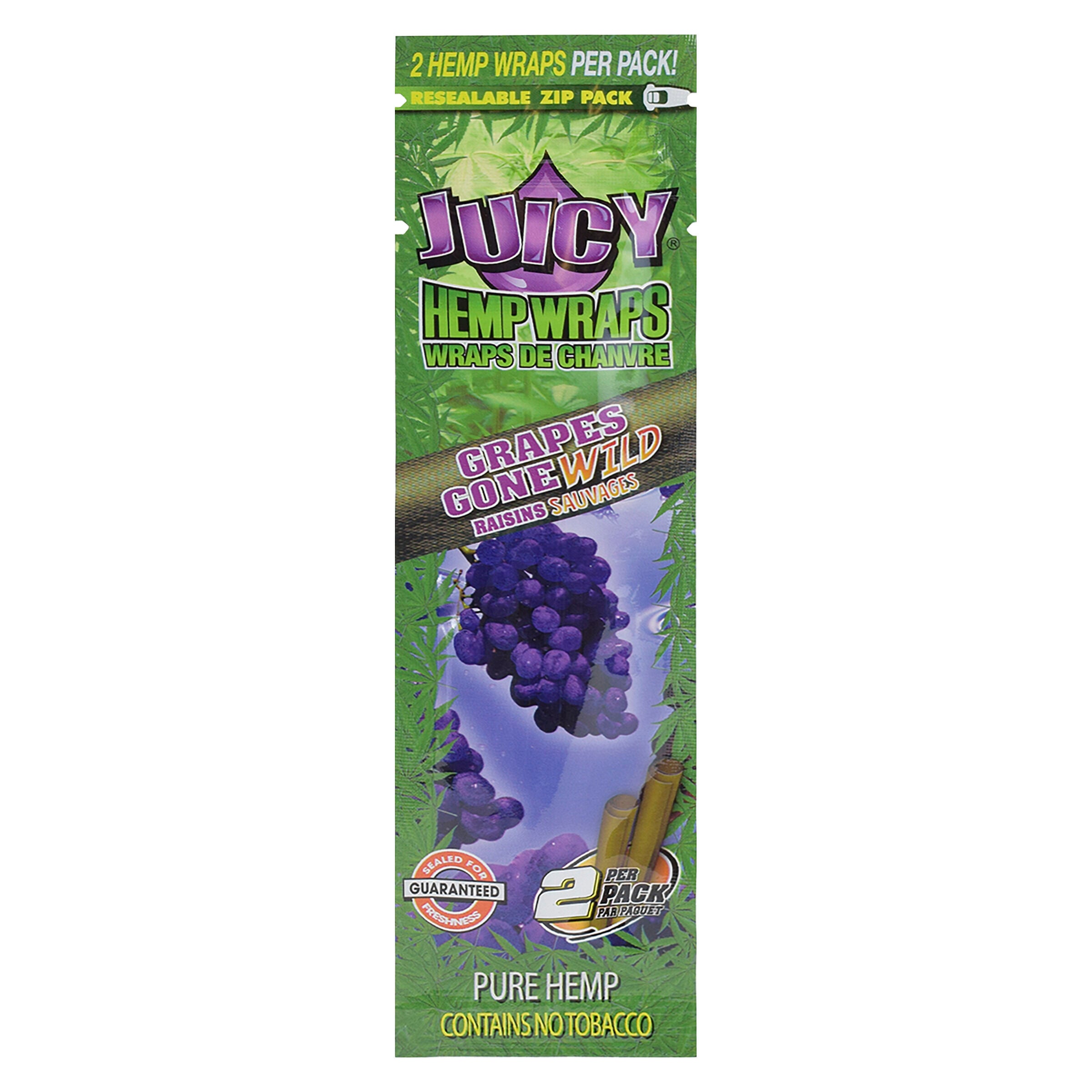 JUICY JAYS HEMP WRAPS - GRAPES GONE WILD