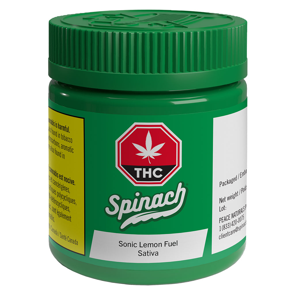 SPINACH SONIC LEMON FUEL (S) DRIED - 3.5G