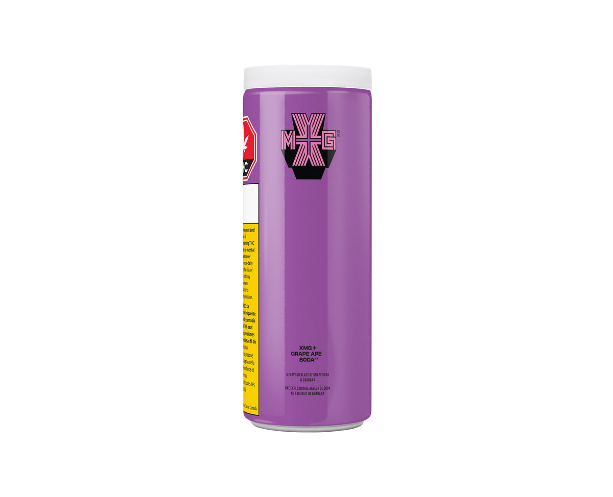 XMG+ GRAPE APE SODA (H) BEV - 10MGTHC:10MG CBG X 355ML