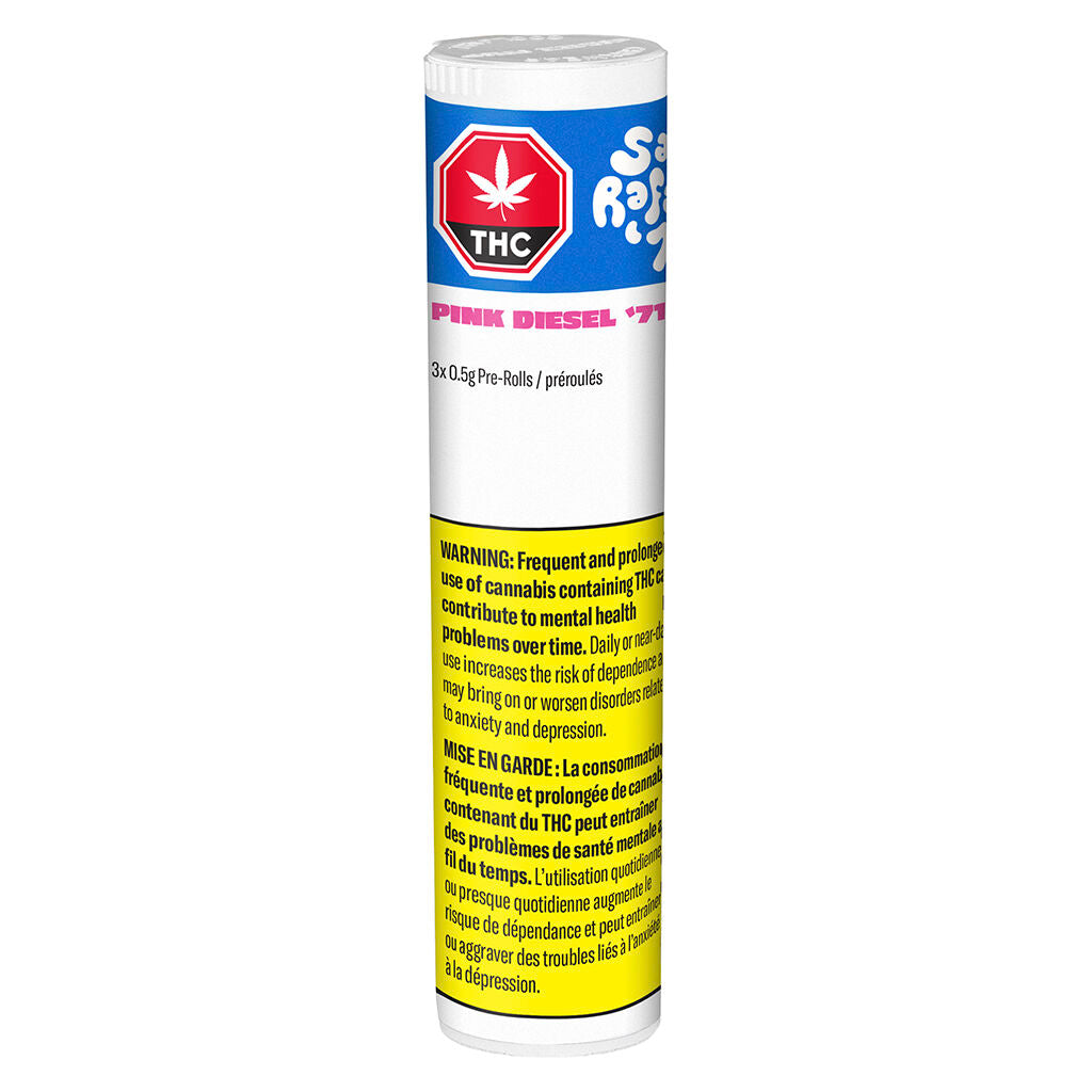 SAN RAFAEL 71 PINK DIESEL (IND) PRE-ROLL - 0.5G X 3