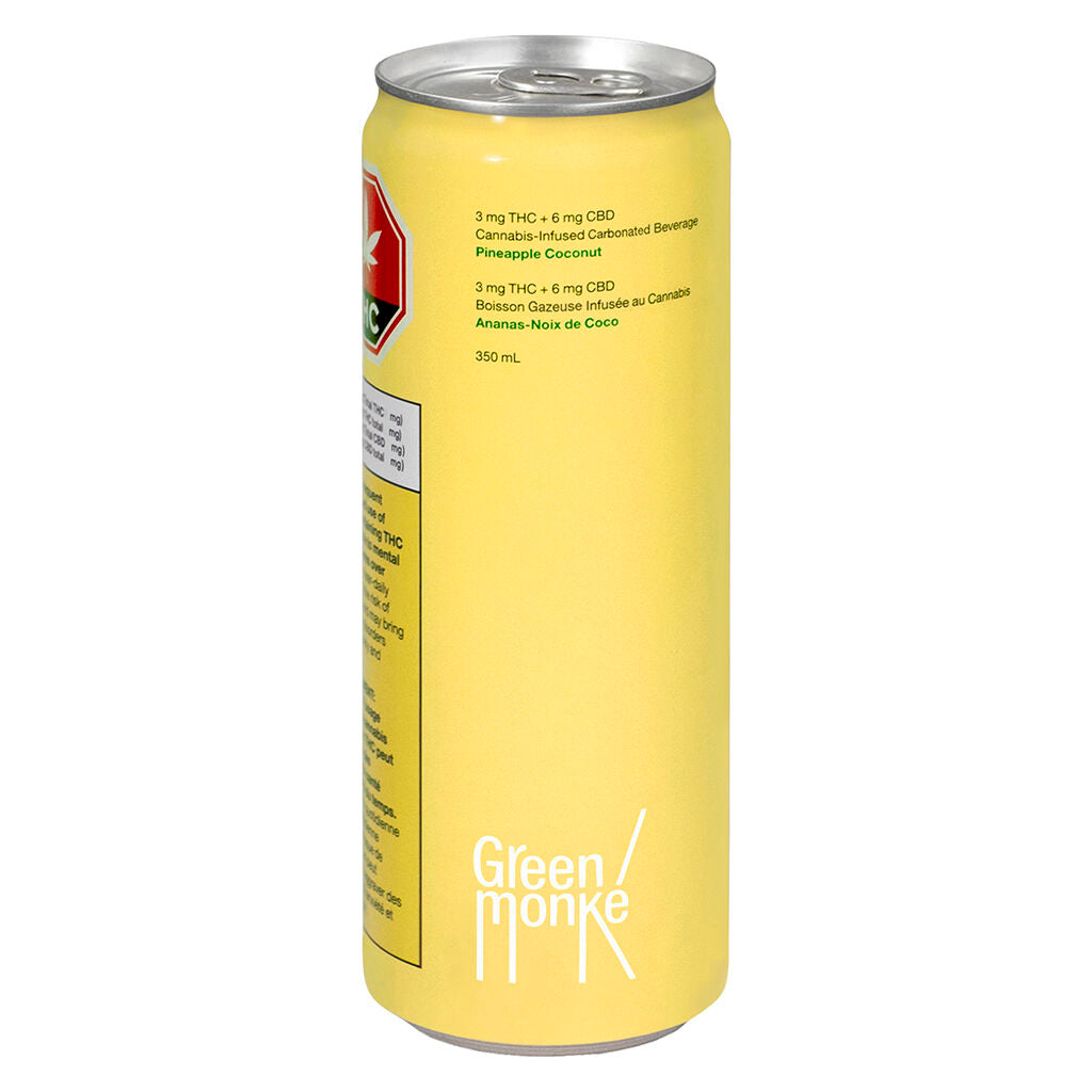 GREEN MONKE PINEAPPLE COCONUT (H) BEV - 10MG X 350ML