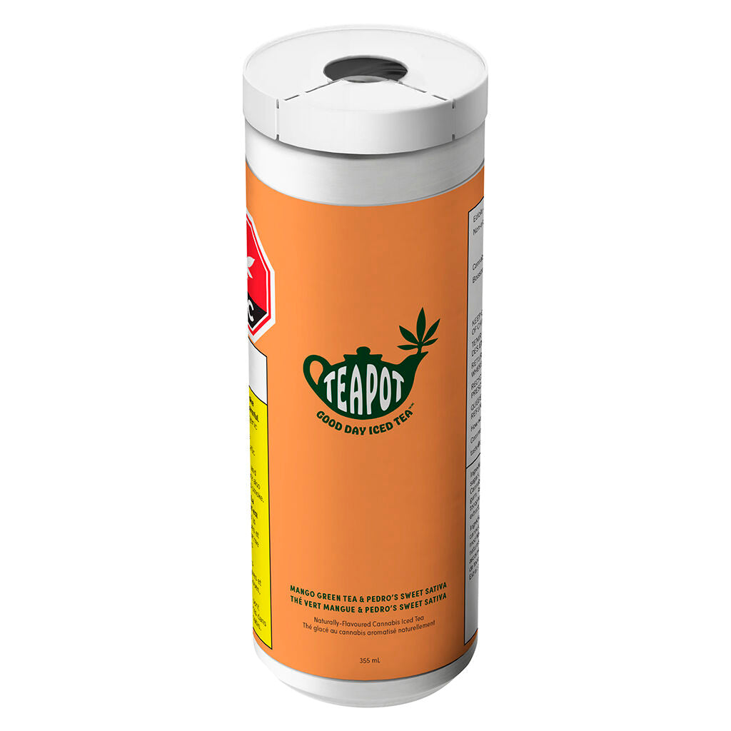 TEAPOT MANGO GREEN TEA (S) BEV - 5MG THC X 355ML