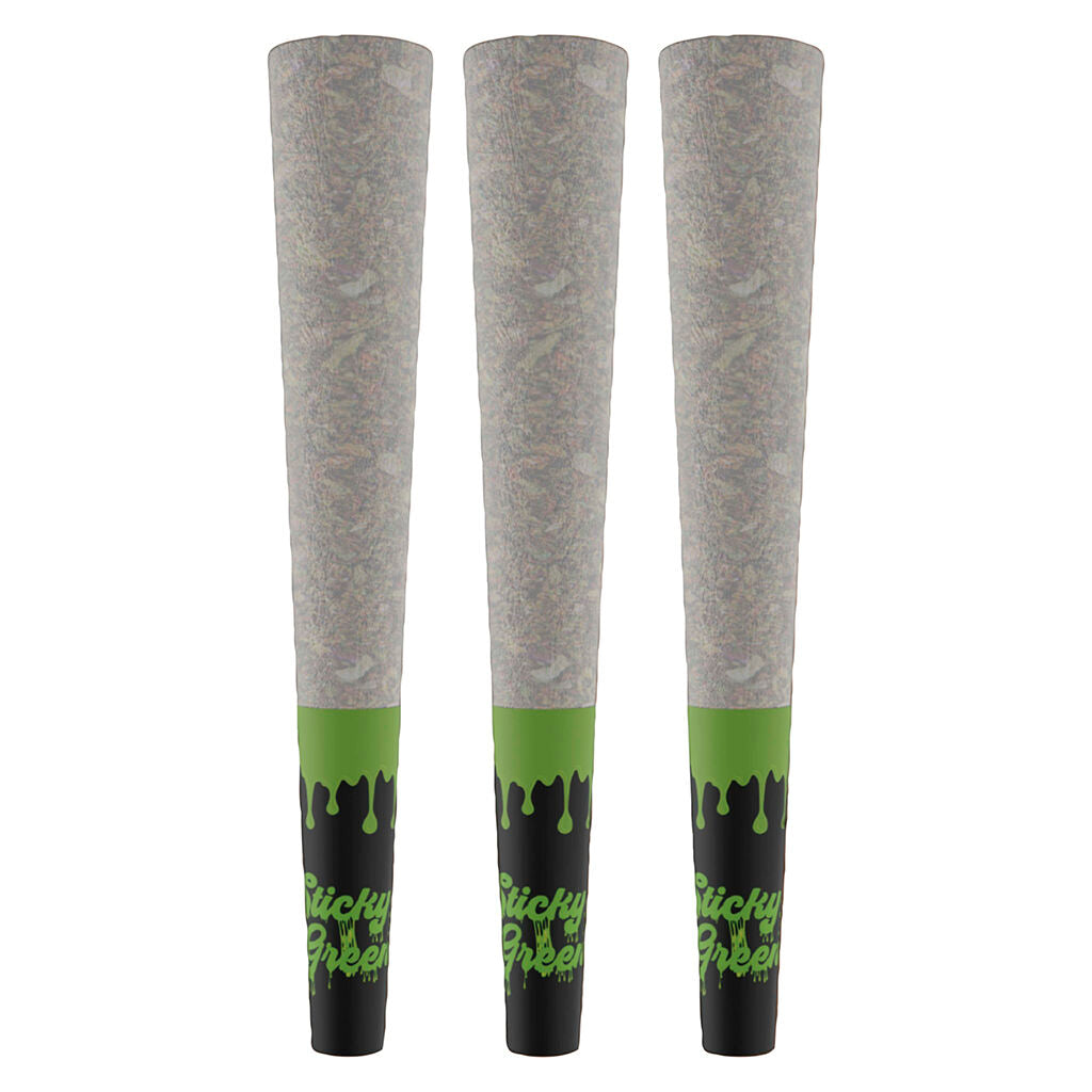STICKY GREENS CARNIVAL CLOUDS (S) INF PRE-ROLL - 0.5G X 3